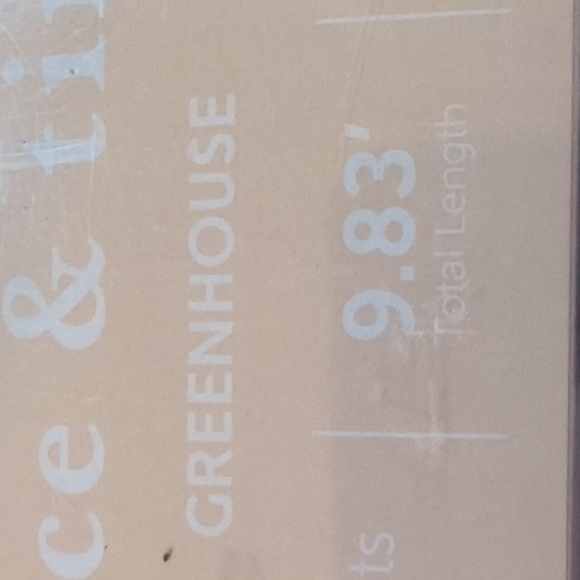 New Greenhouse Place and Time Clear String Lights 10 count - Picture 3 of 3